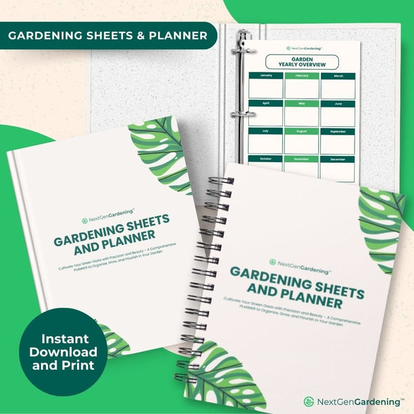 Yearly Gardening Calendar & Planner by NextGenGardening (Instant Download)