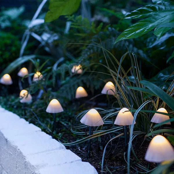 Solar Mushroom Light