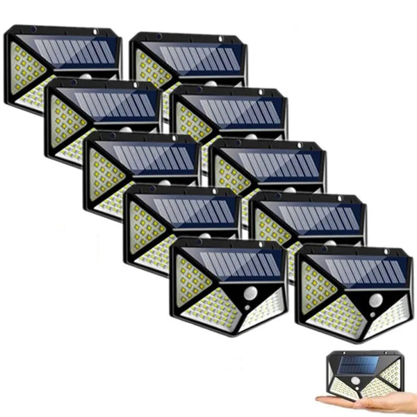 Outdoor Motion Sensor Solar Wall Light