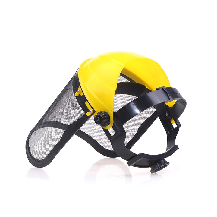 Bush Cutter Mask Protective Safety Full-Face Mesh Mask for Brush Cutters and Trimmers ...