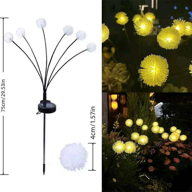 Solar Dandelion Garden Lights