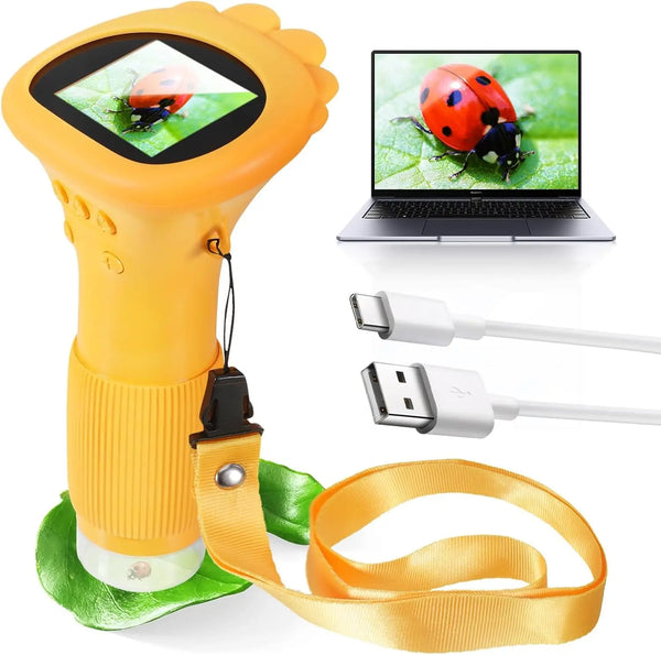 Kids Magnifying Digital Microscope for Science & Education