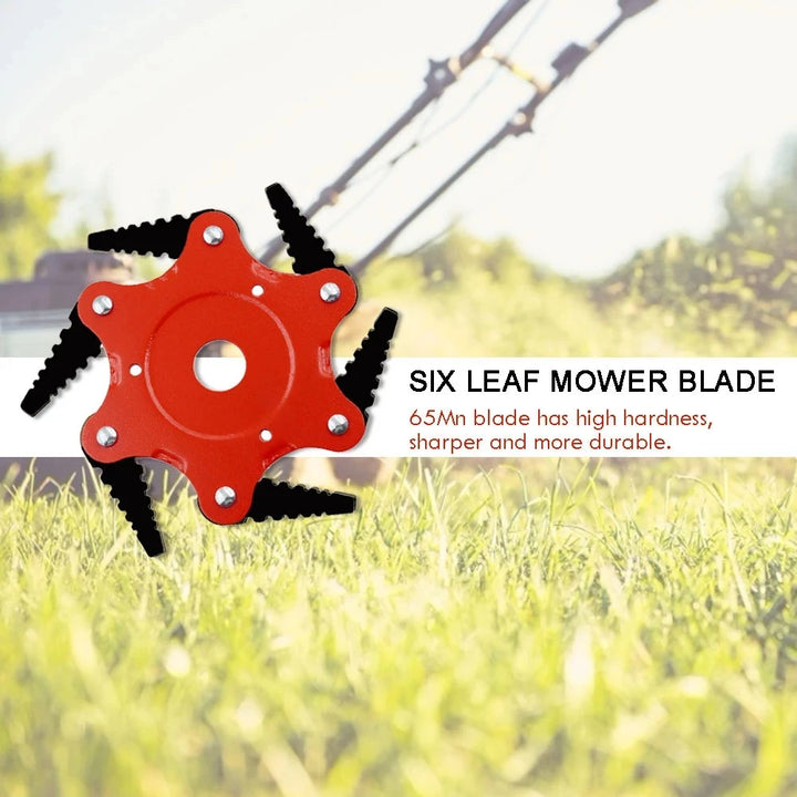 Universal 6-Steel Razors Trimmer Head – NextGenGardening™