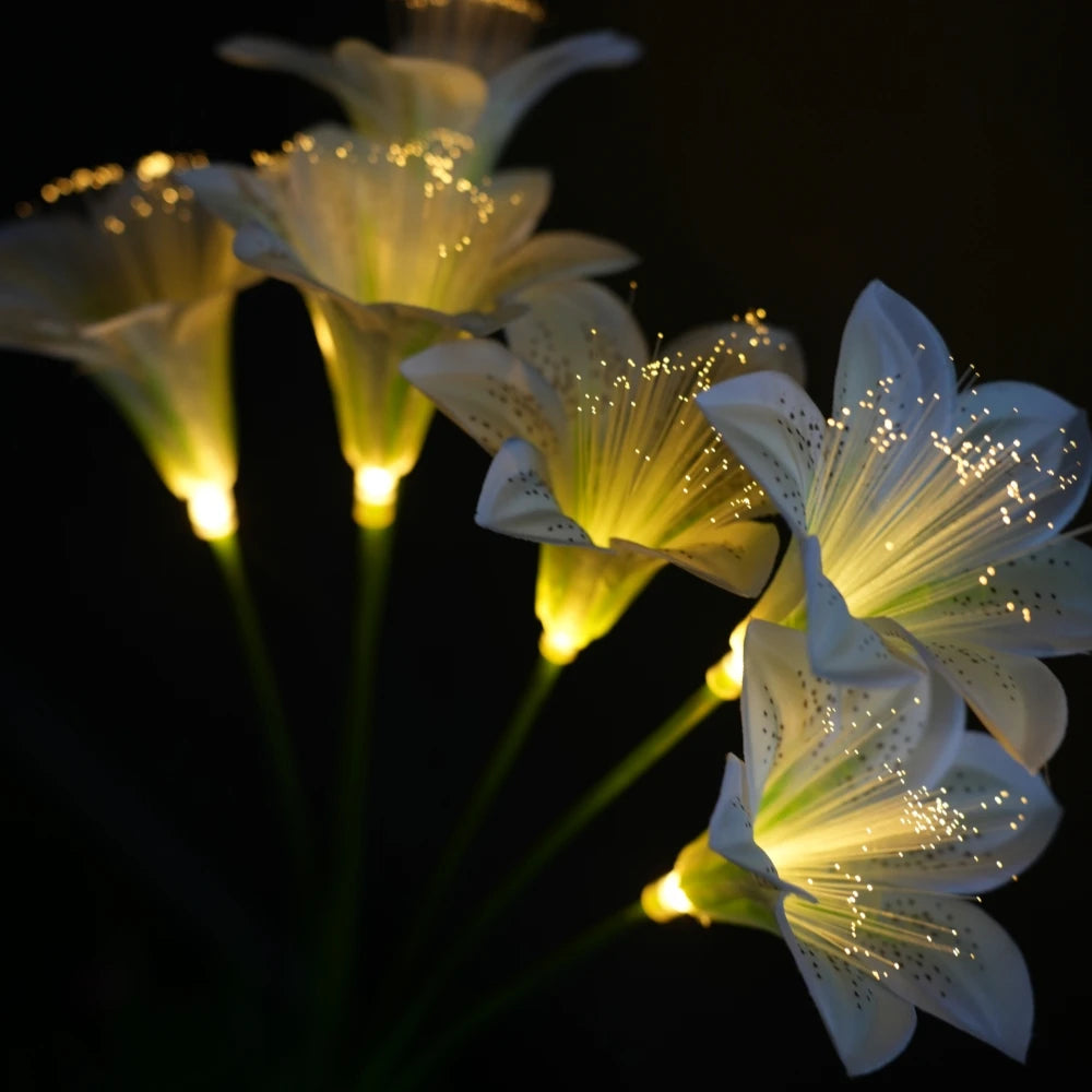Solar Lily Flower Lights