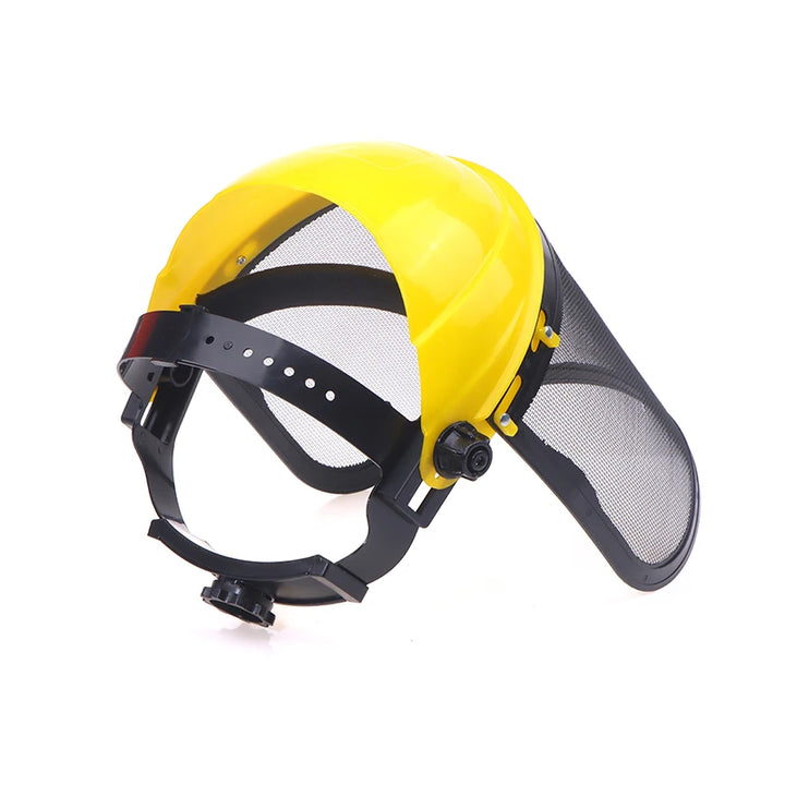 Bush Cutter Mask Protective Safety Full-Face Mesh Mask for Brush Cutters and Trimmers ...