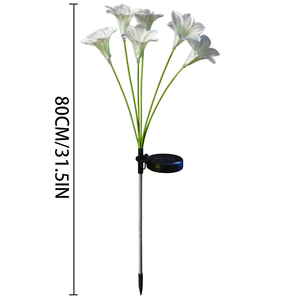 Solar Lily Flower Lights