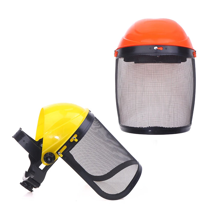 Bush Cutter Mask Protective Safety Full-Face Mesh Mask for Brush Cutters and Trimmers ...