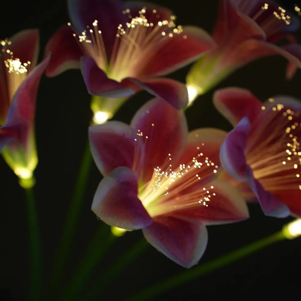 Solar Lily Flower Lights