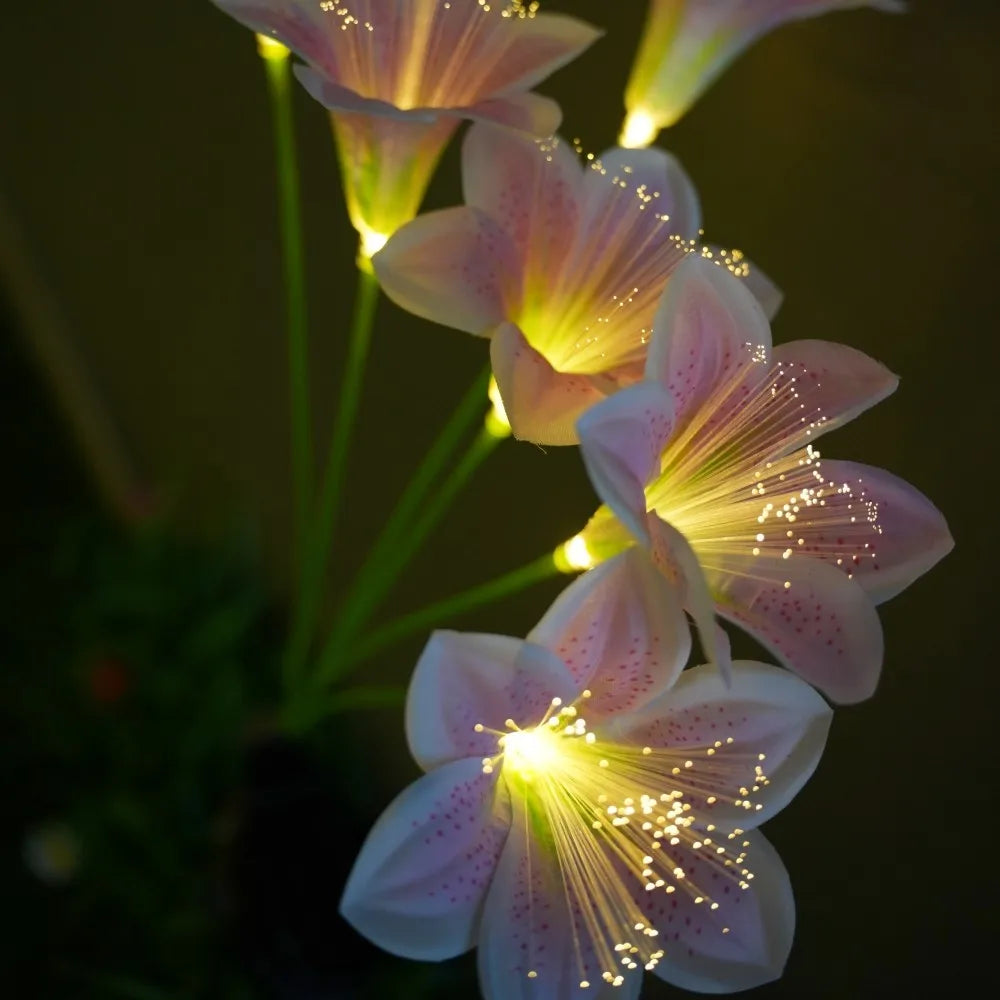 Solar Lily Flower Lights
