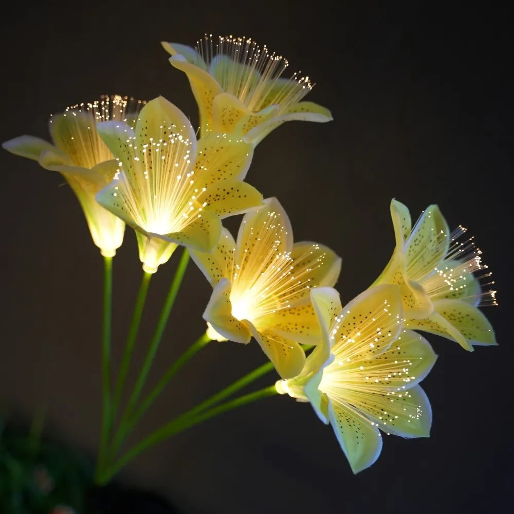 Solar Lily Flower Lights