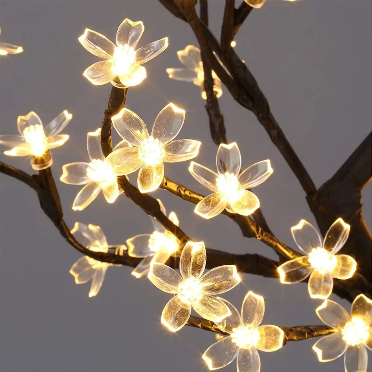 Solar Cherry LED Garden Lights - Outdoor Decorative Solar Lights With Warm White Or Multi-Color Options