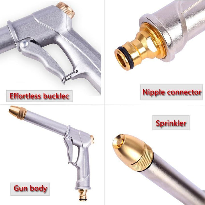 Portable High-Pressure Metal Water Gun - NextGenGardening™