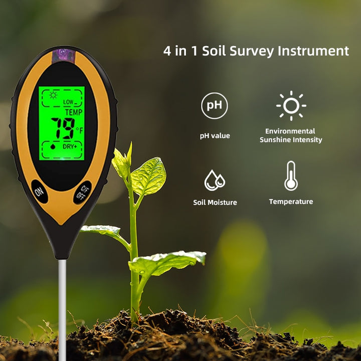 Soil Movement Instrument SoilSmart®️ | Digital 4-in-1 Soil Survey Instrument – NextGenGardening